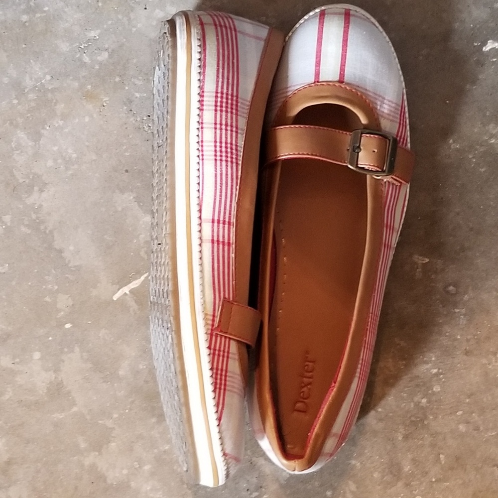 DEXTER plaid ballet flats - Picture 3 of 5